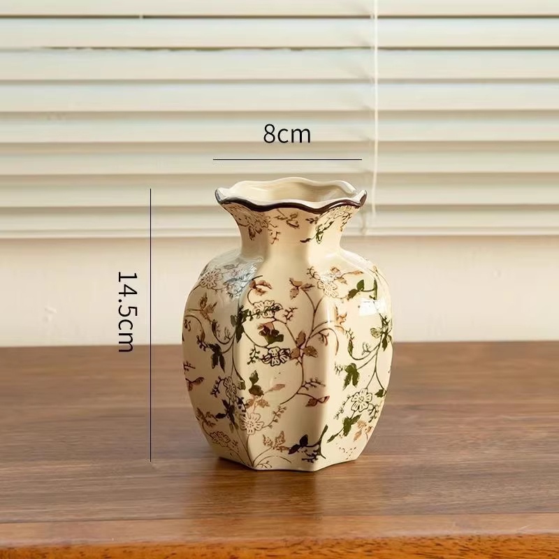 Ceramic Vase, Blue-and-White Porcelain, picture 5 of 6