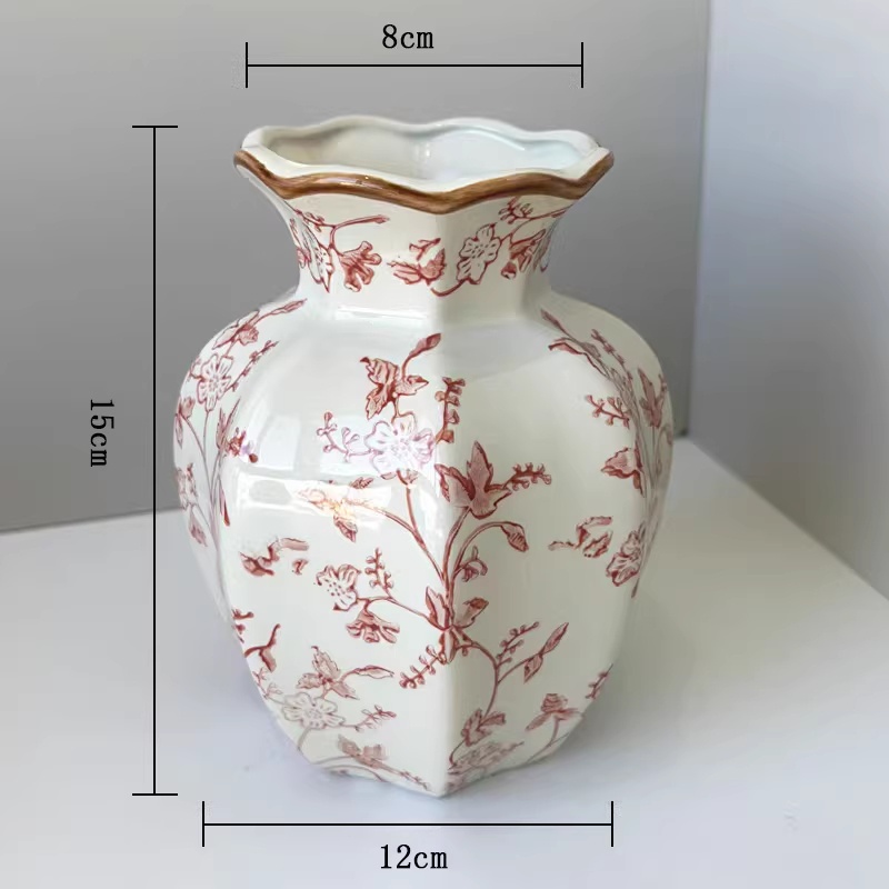 Ceramic Vase, Blue-and-White Porcelain, picture 4 of 6