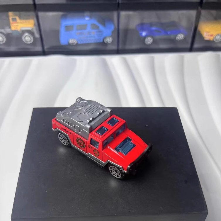 Alloy Fire Truck SWAT Vehicle Model Set