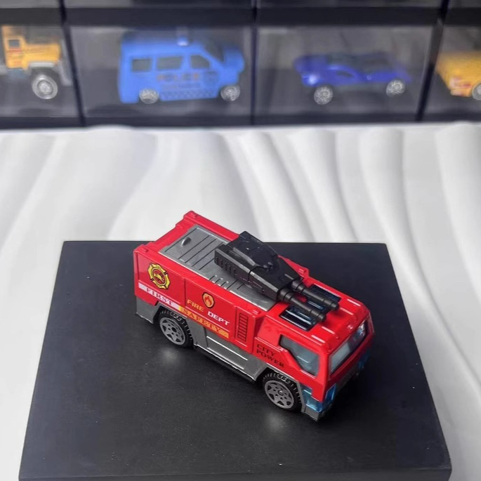 Alloy Fire Truck SWAT Vehicle Model Set