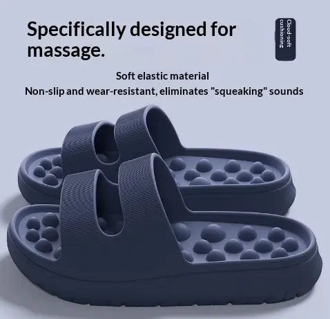 Women's Thick-Soled, Cushy Massage Slippers