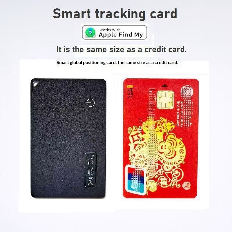 Card Anti-loss Device Built-in Wallet Finder And Tracker On IOS And Google Systems