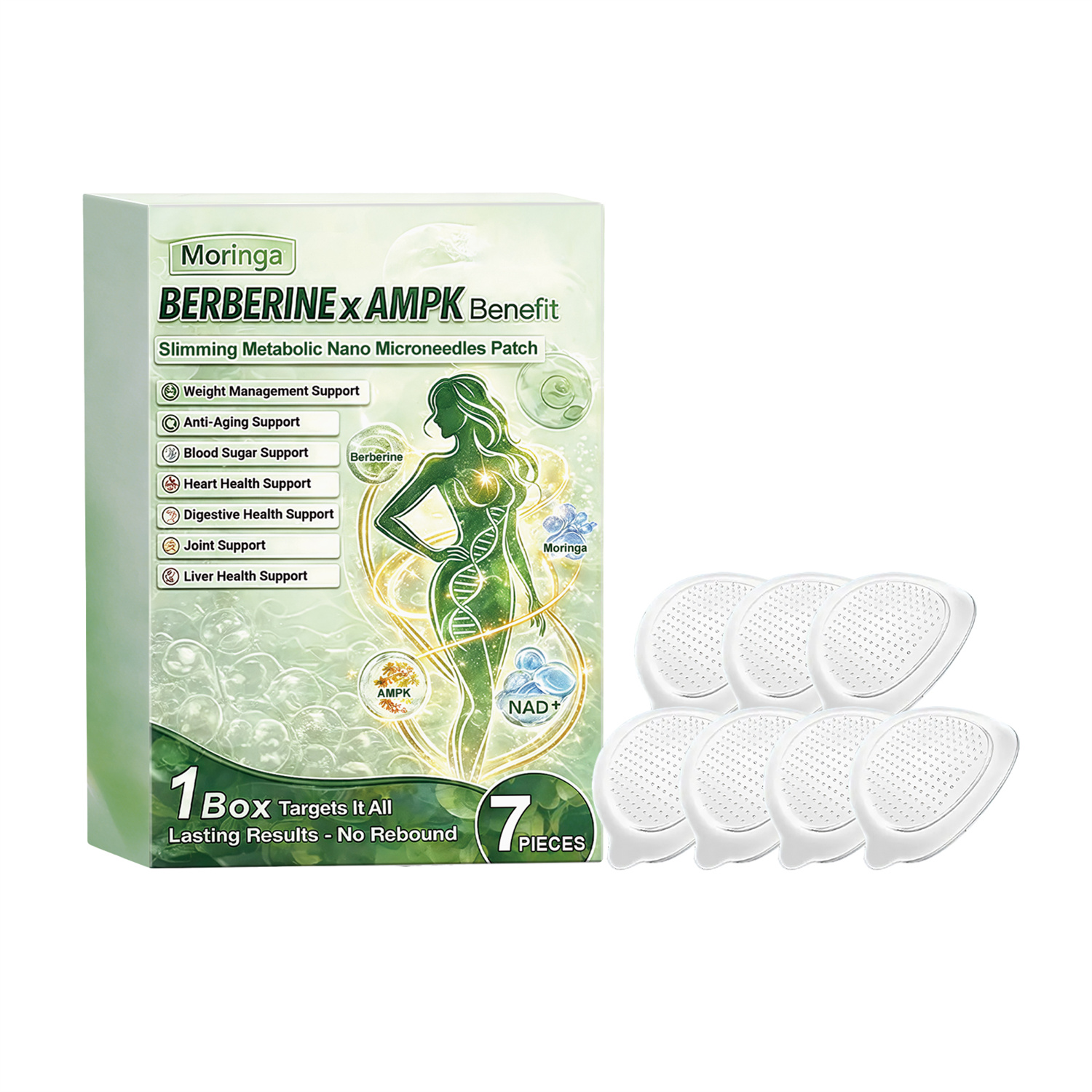 Slimming Metabolic Nano Microneedles Patch