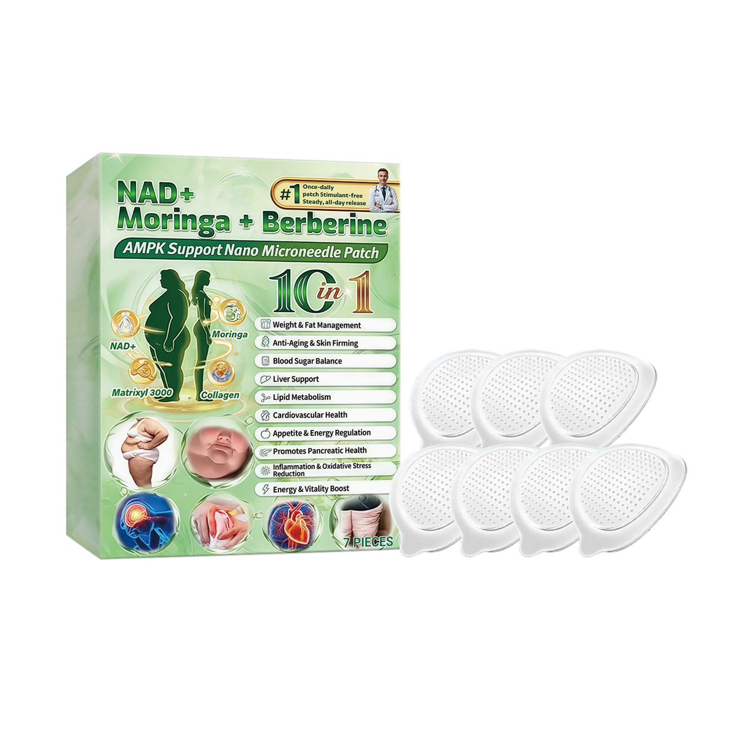 Moringa Body Care Microneedle Patch