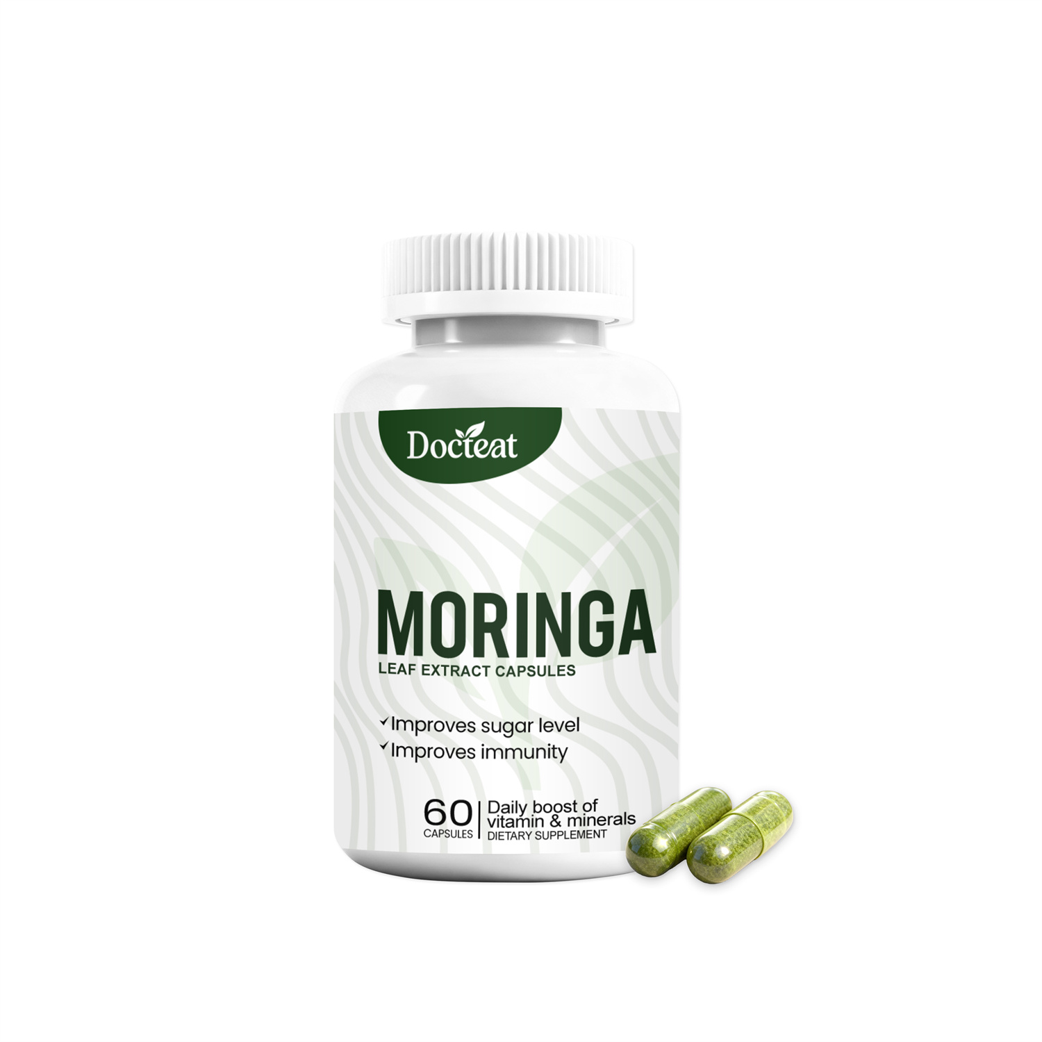 Moringa Oleifera Intestinal Health Support Capsule
