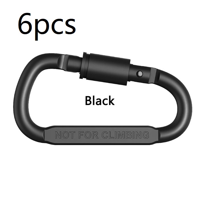 Aluminum Alloy Backpack D-ring Carabiner