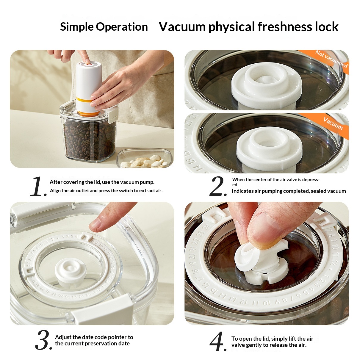 Fresh-keeping Electric Vacuum Sealing Jar - Image 2