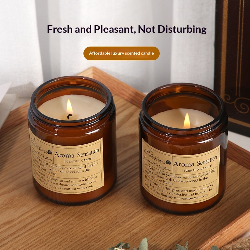 Aromatherapy Candle Jar DIY Handmade Fragrance - Image 4