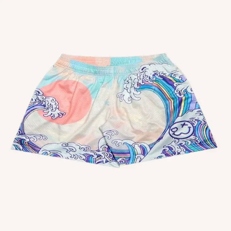 Men's Casual 3D Printed Short Pants