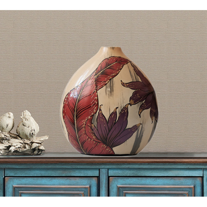 Foreign Trade Export Ceramic Vase Hand-Painted Art Home Decor