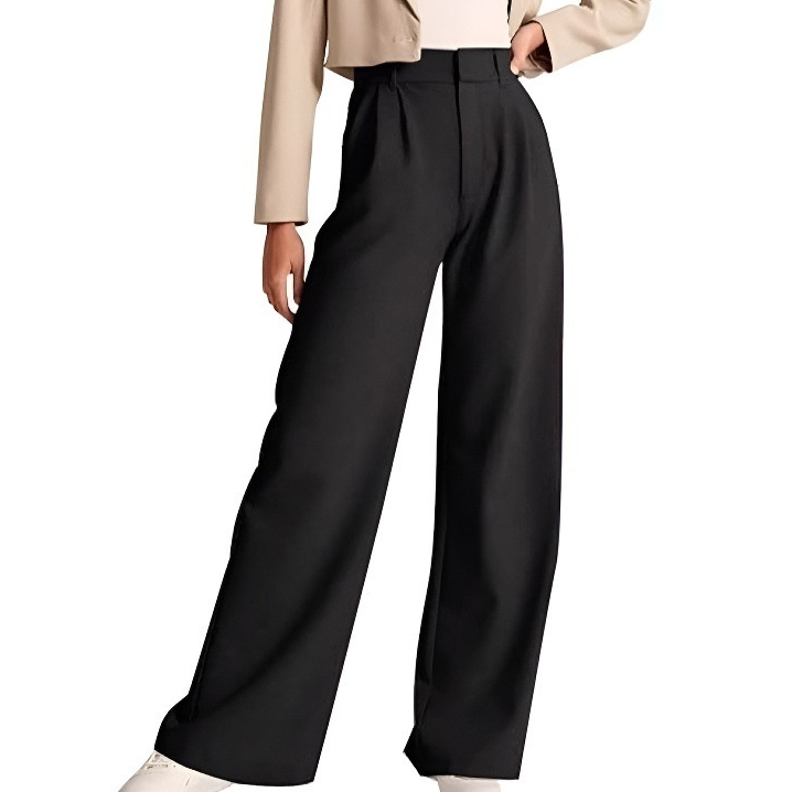 Women's High-waisted Casual Trousers