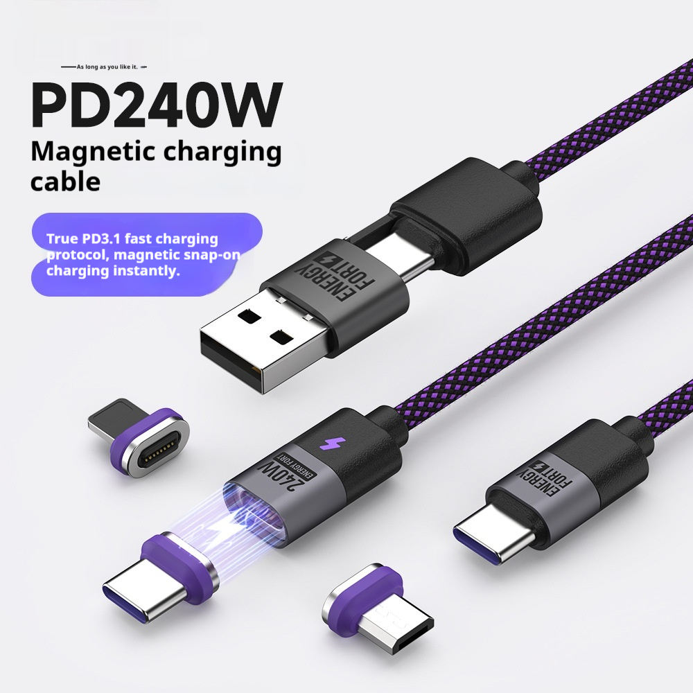 Cable Magnético de Carga Rápida 240W - imagen 1