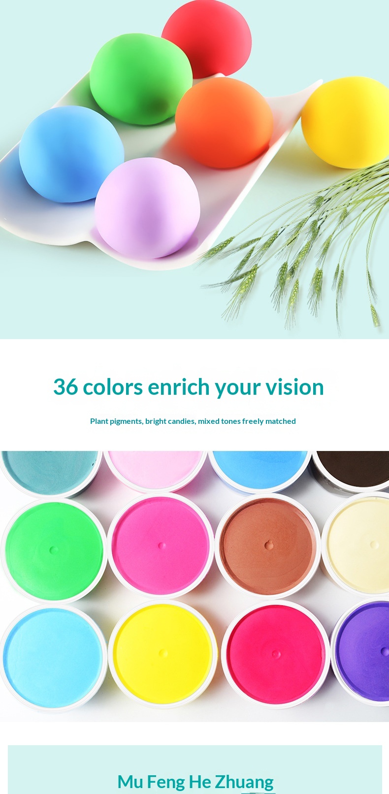 DIY Toy Space Clay Non-toxic Set