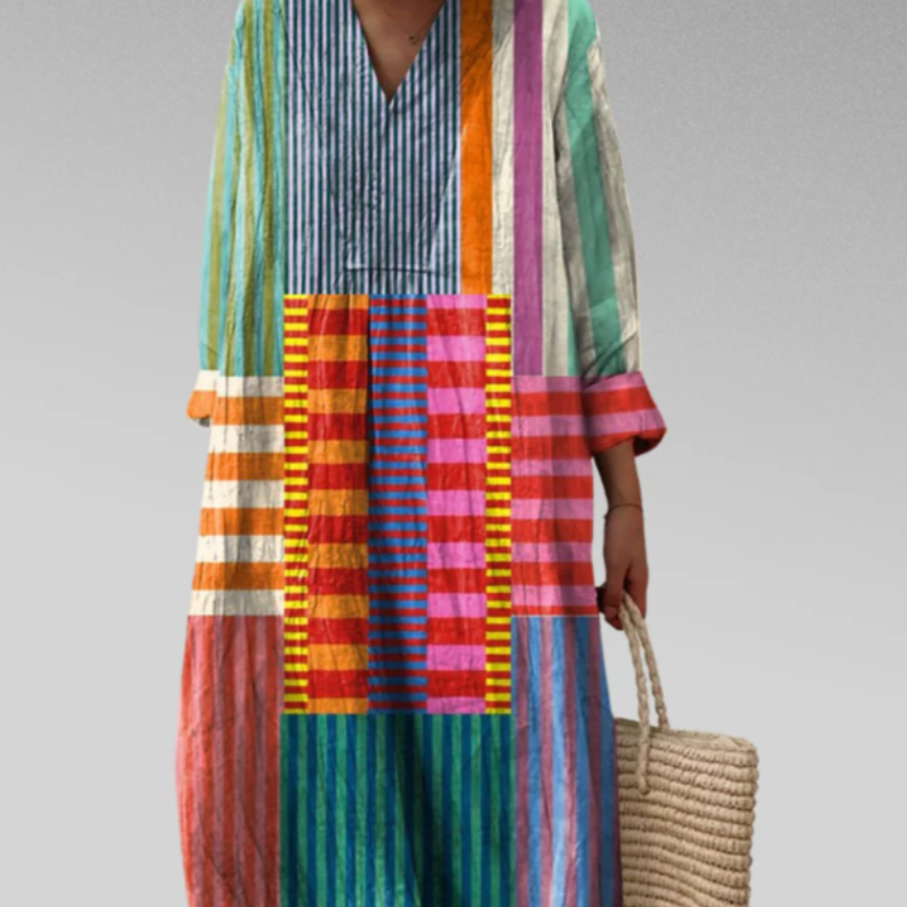 Women's Casual Floral 3D Printed Sleeve Skirt