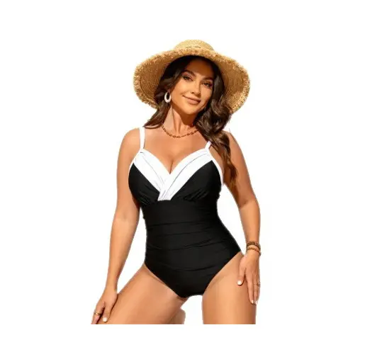 Plus-size Women's One-piece Swimsuit