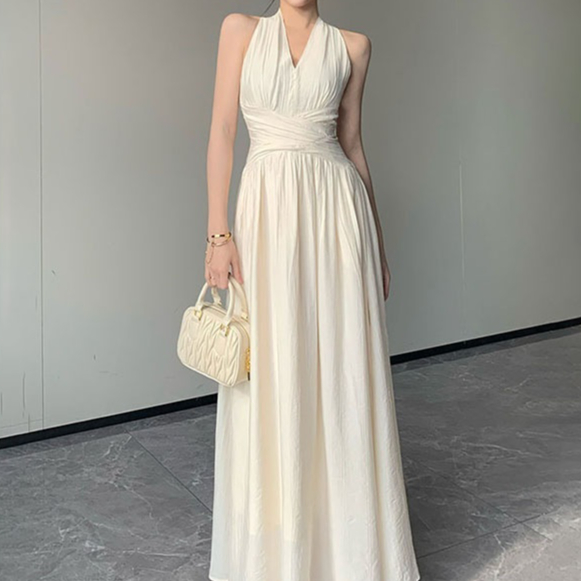 Sleeveless High-end Light-luxury Womens Dress