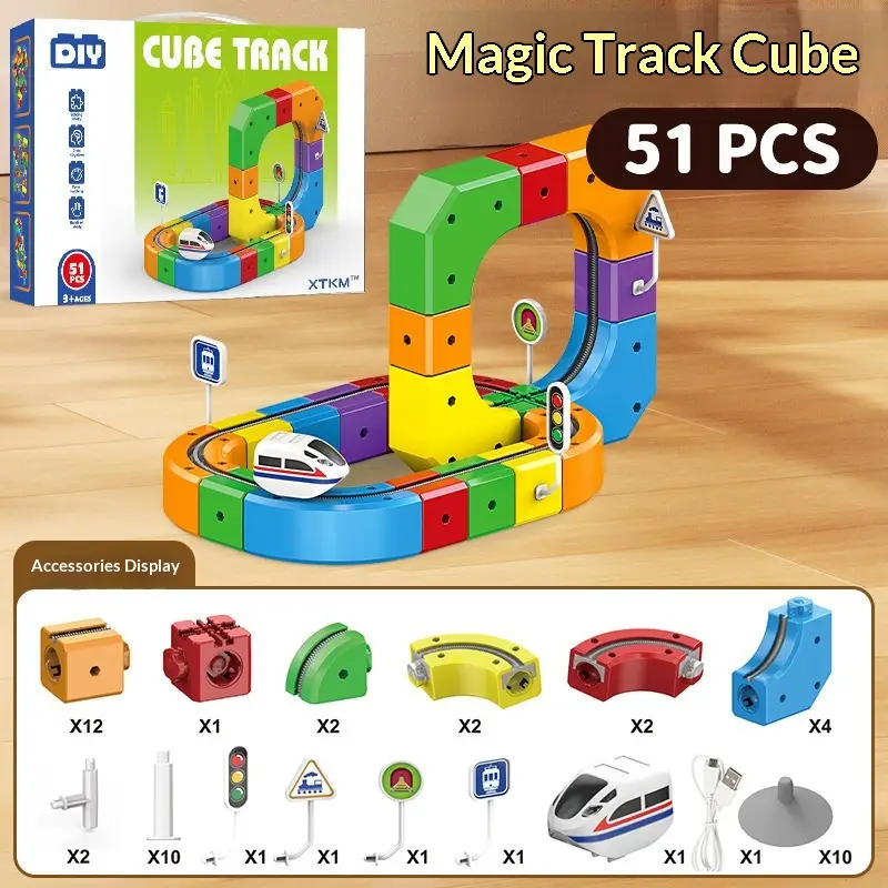 Childrens Educational Electric Building Block Toy