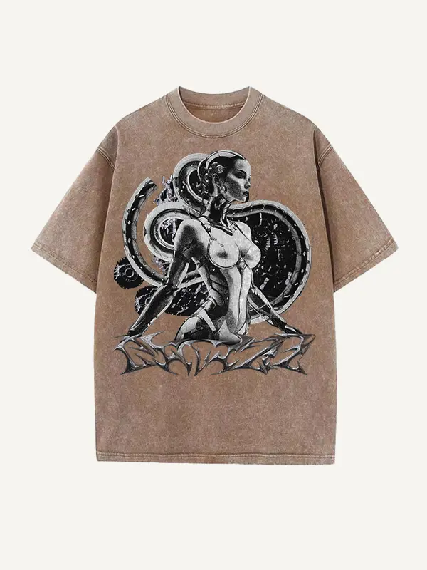 Men's Printed Crewneck Short-Sleeve T-Shirt