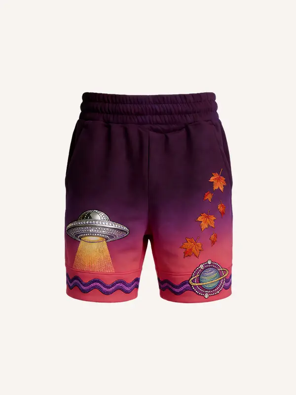 Men's Casual Printed Sports Shorts