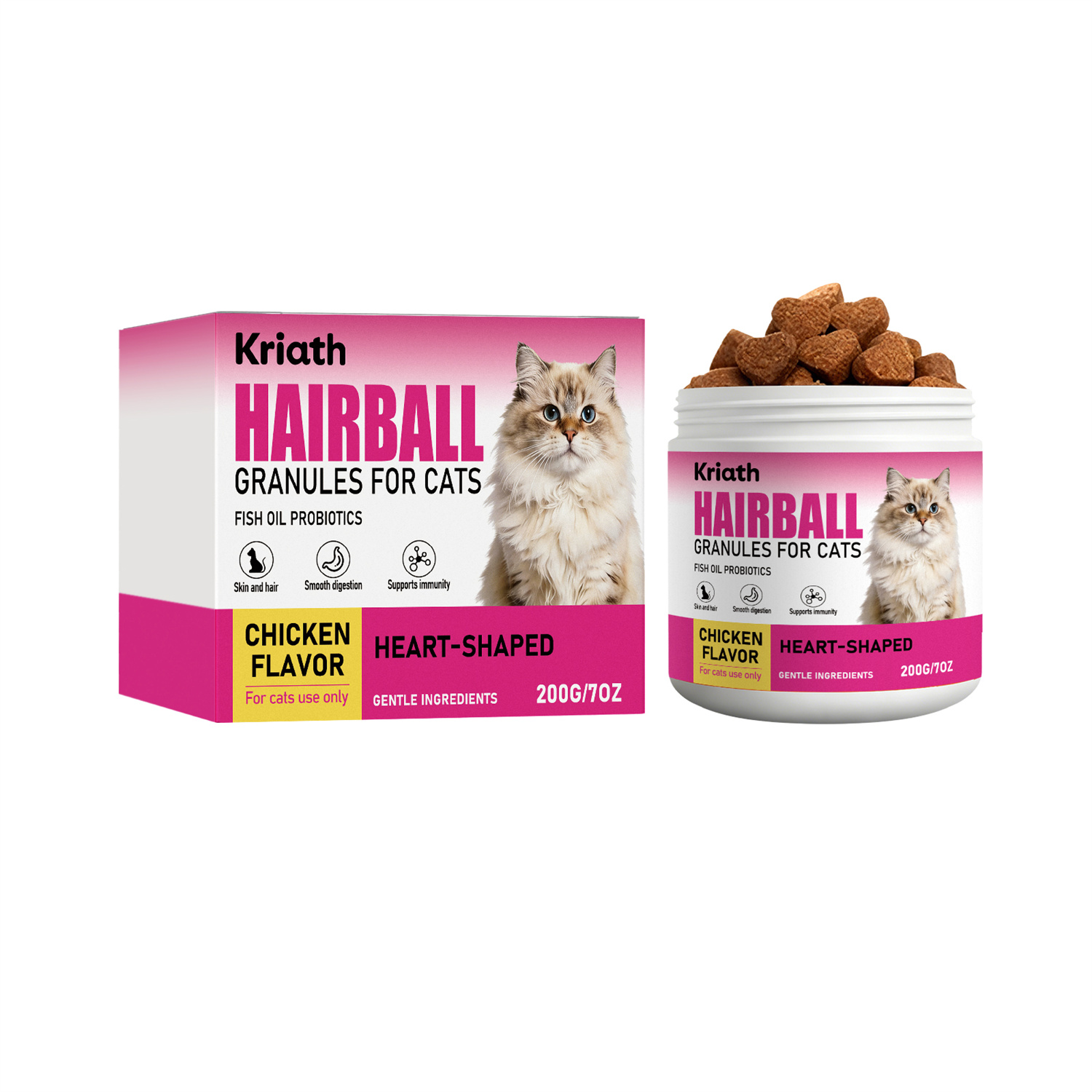Hairball Granules For Cats