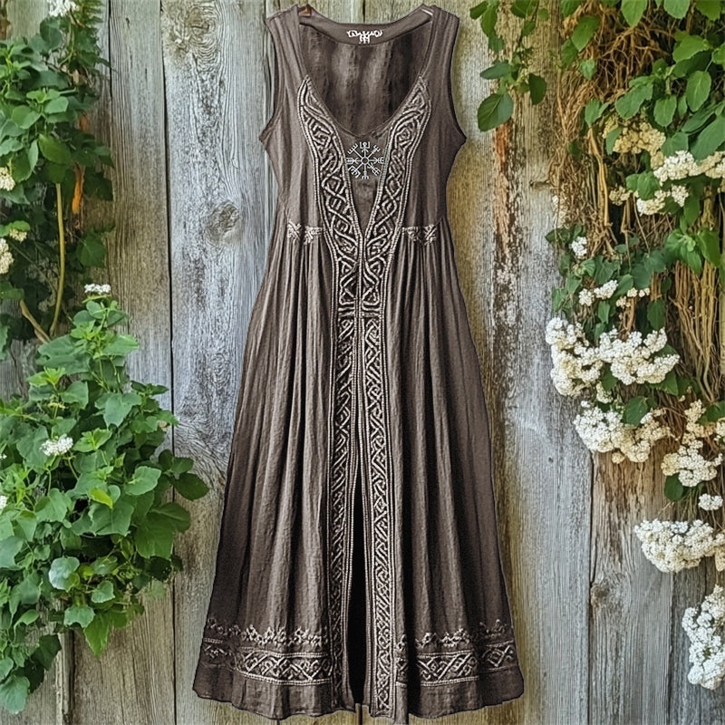 3D Digital Print Women's Dress