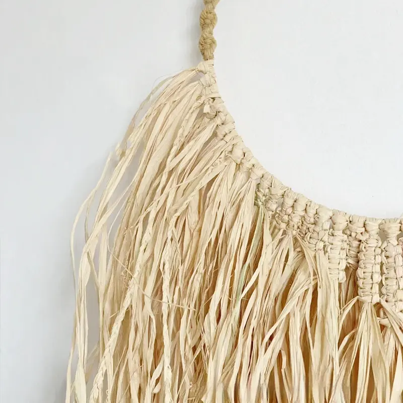 Raffia Wall Decor Hanging Vintage-style Creative Tapestry
