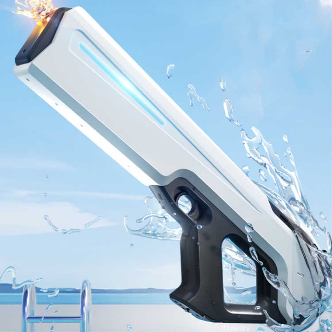 Pulse Electric Burst Water Toy Automatic Water Suction Powerful Spray High-Pressure Squirt Gun