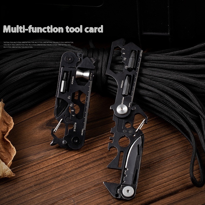 Outdoor Multifunctional Tactical Tool Card