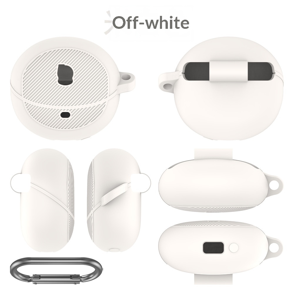 Scratch-Resistant Storage Solid-Colored Silicone Protective Case For Bluetooth Headphones