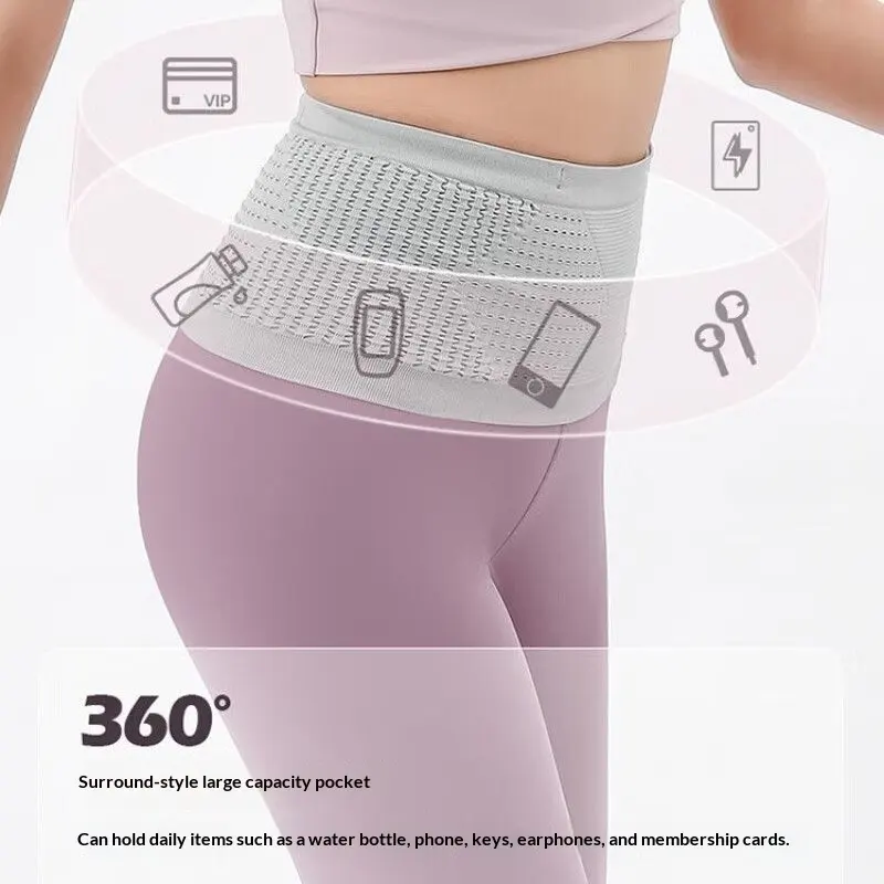 Multi Functional Solid Color Outdoor Fitness Waist