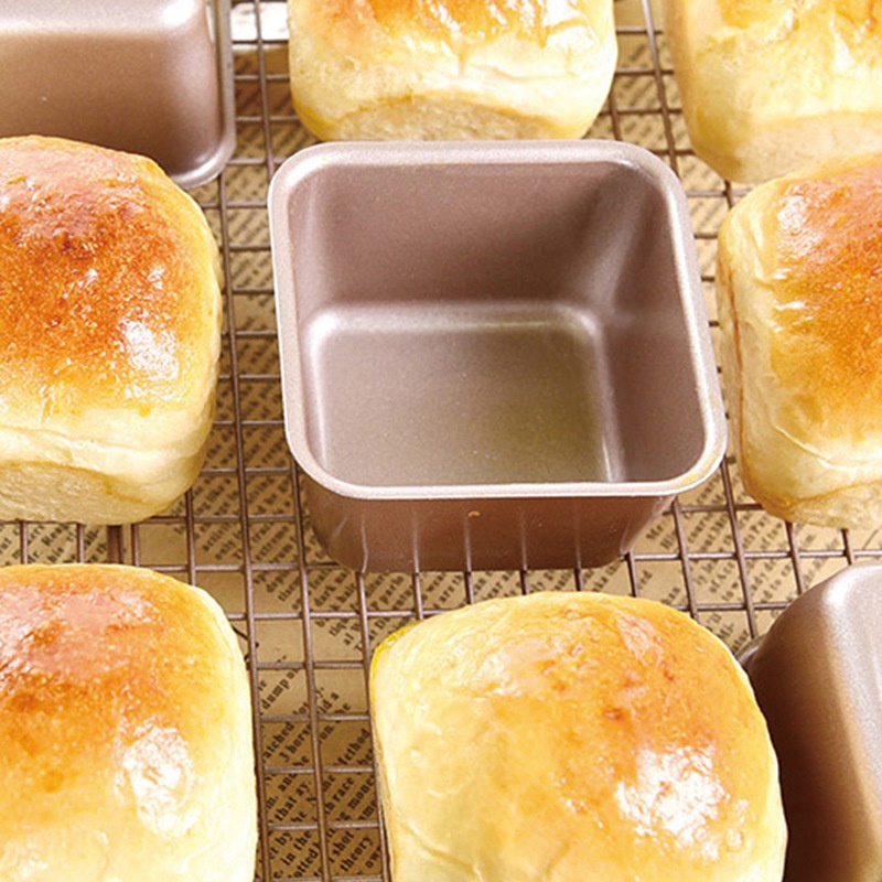 Square Mini Cake Cute Non-stick Mini Loaf Bread Mold