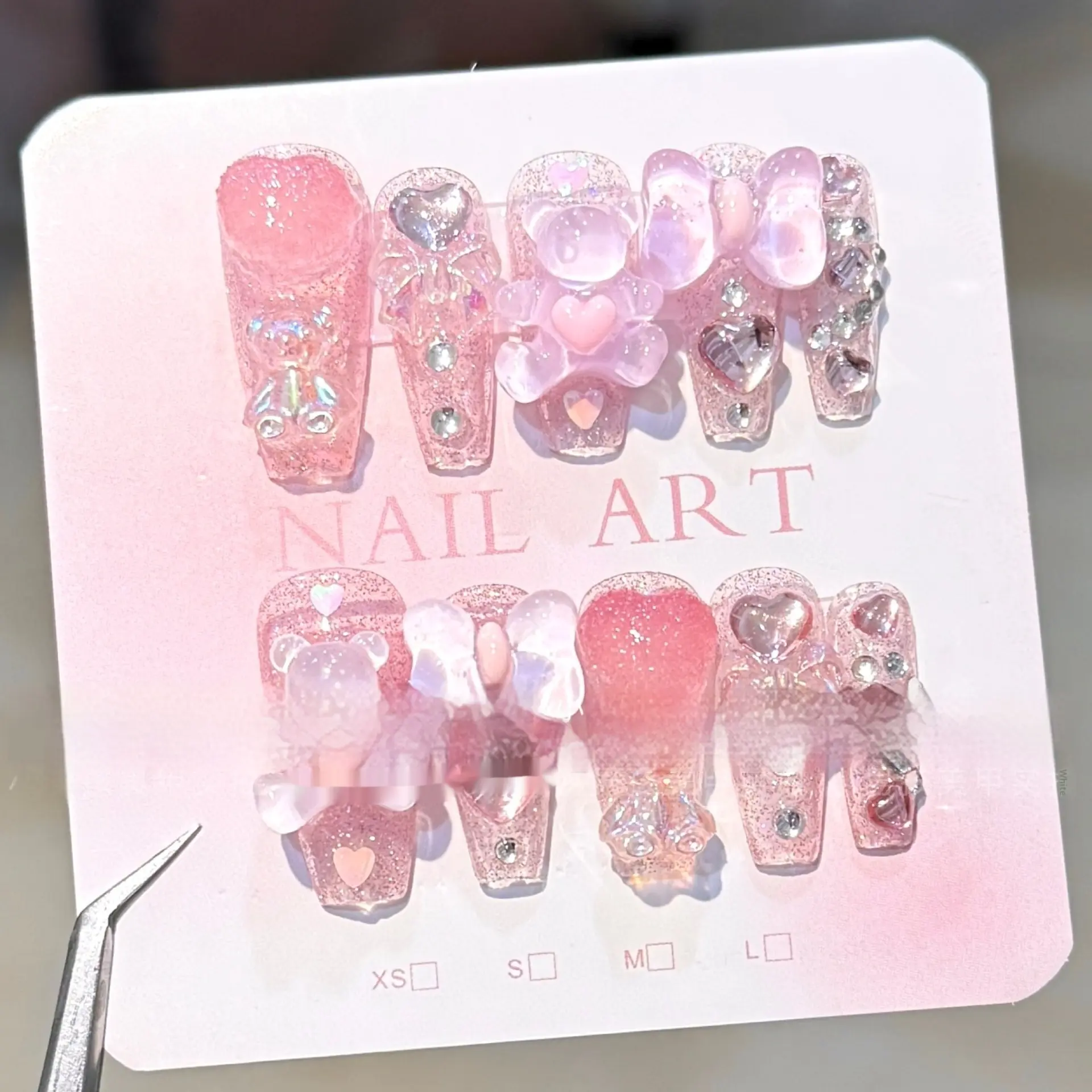 Handmade Wearable Nail Tip Finished Product
