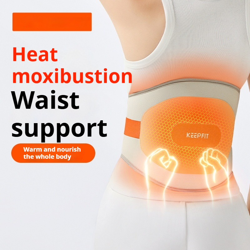 Heated Vibration Massage Warming Uterus Waist Belt