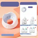Wide-caliber Sippy Spout Universal Gravity-ball Baby Bottle Cap With Handle view 8