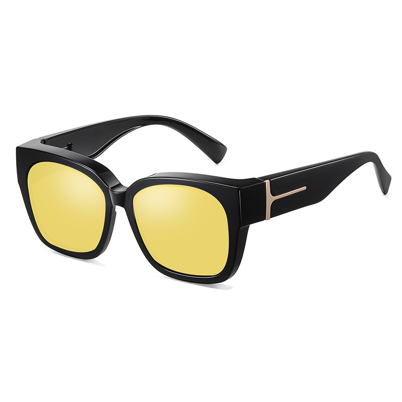 New Fashionable Myopia Glasses With Large Square Frames - Image 12