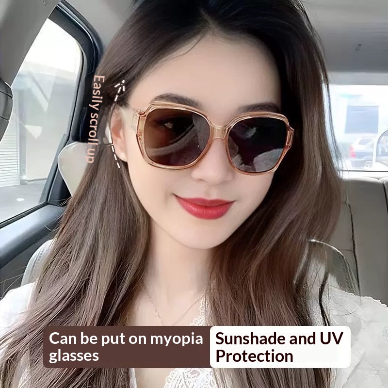New Polarized Myopia Over-Glasses Sunglasses For Women - Image 7