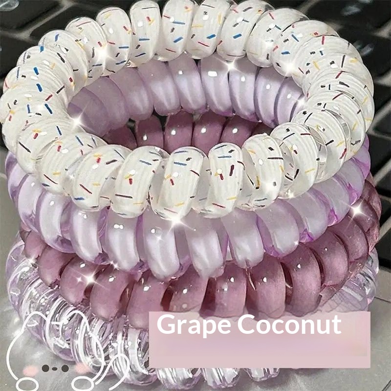 Durable Hair Tie Made From Telephone Wire - imagen 1