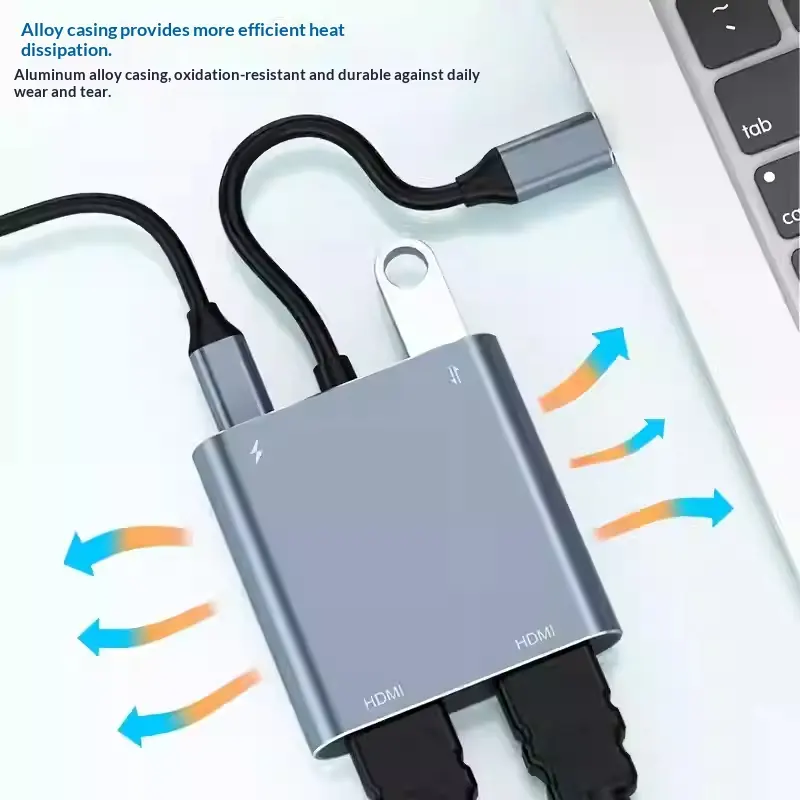 Computer Projector Monitor Screen-mirroring Converter Docking Station