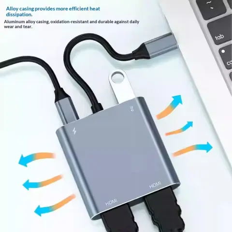 Computer Projector Monitor Screen-mirroring Converter Docking Station