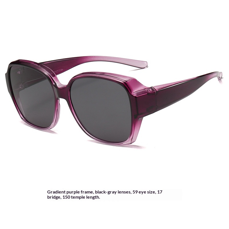 New Style Sunglasses With Myopia Lens Inserts Anti-glare