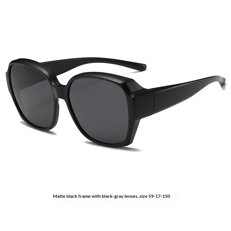 New Style Sunglasses With Myopia Lens Inserts Anti-glare - Image 5