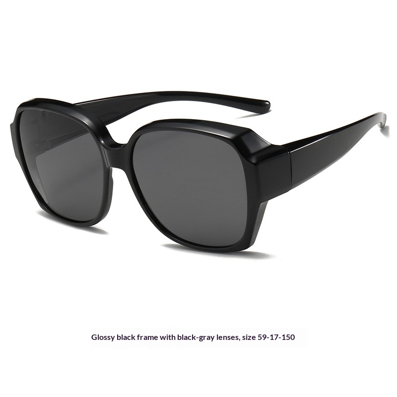 New Style Sunglasses With Myopia Lens Inserts Anti-glare - Image 4