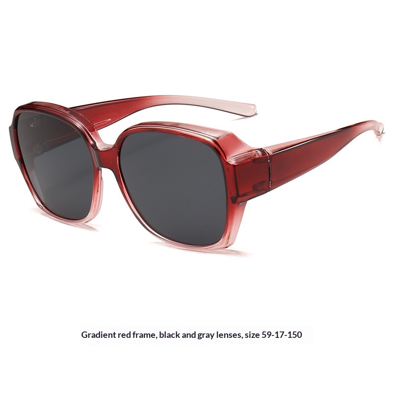 New Style Sunglasses With Myopia Lens Inserts Anti-glare - Image 11