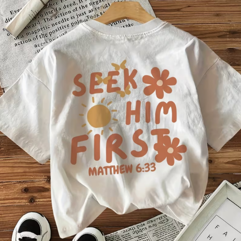 T-shirt With A Graphic Print