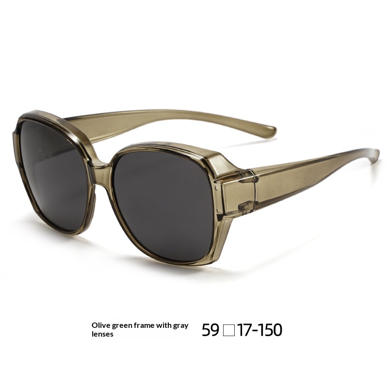 New Style Sunglasses With Myopia Lens Inserts Anti-glare - Image 10