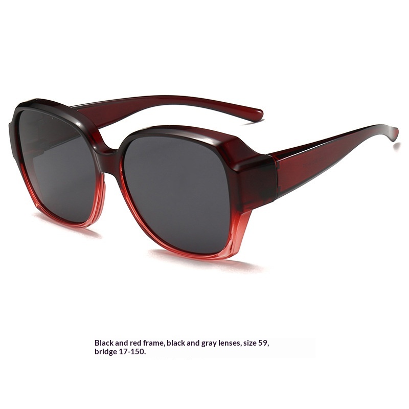 New Style Sunglasses With Myopia Lens Inserts Anti-glare - Image 8