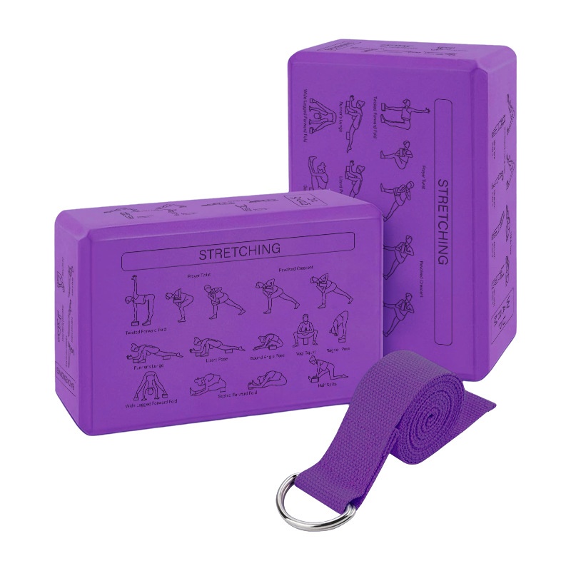Bloc de yoga et bande d'étirement — Améliore ton entraînement - image 8