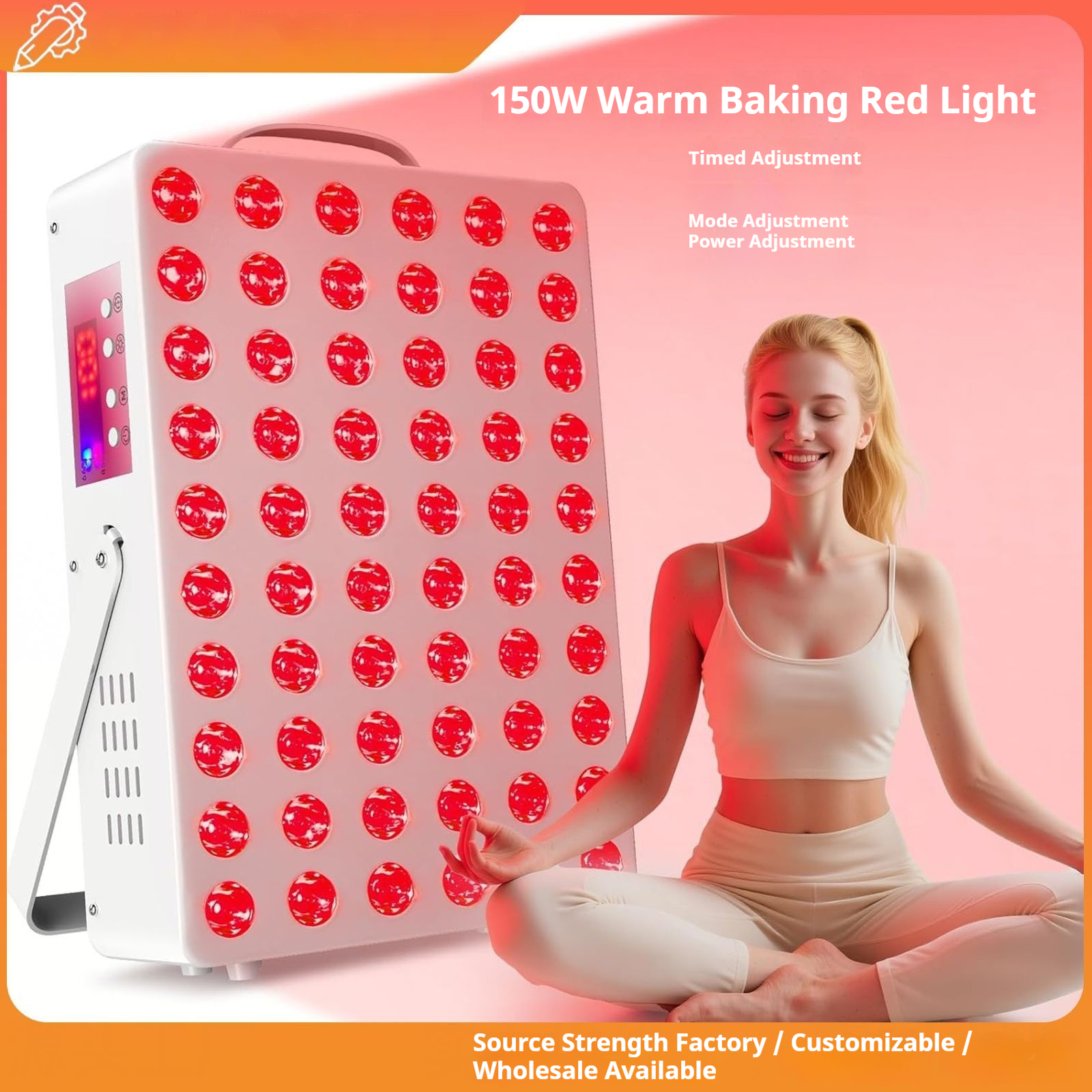 Home-use Beauty And Whitening Device Panel Light