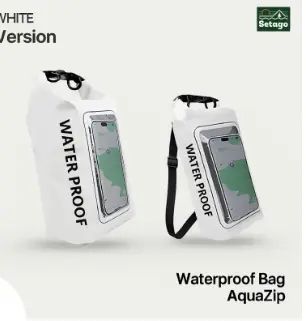2L Water-proof Bag Outdoor Magic Color Crossbody Bag Two-in-one