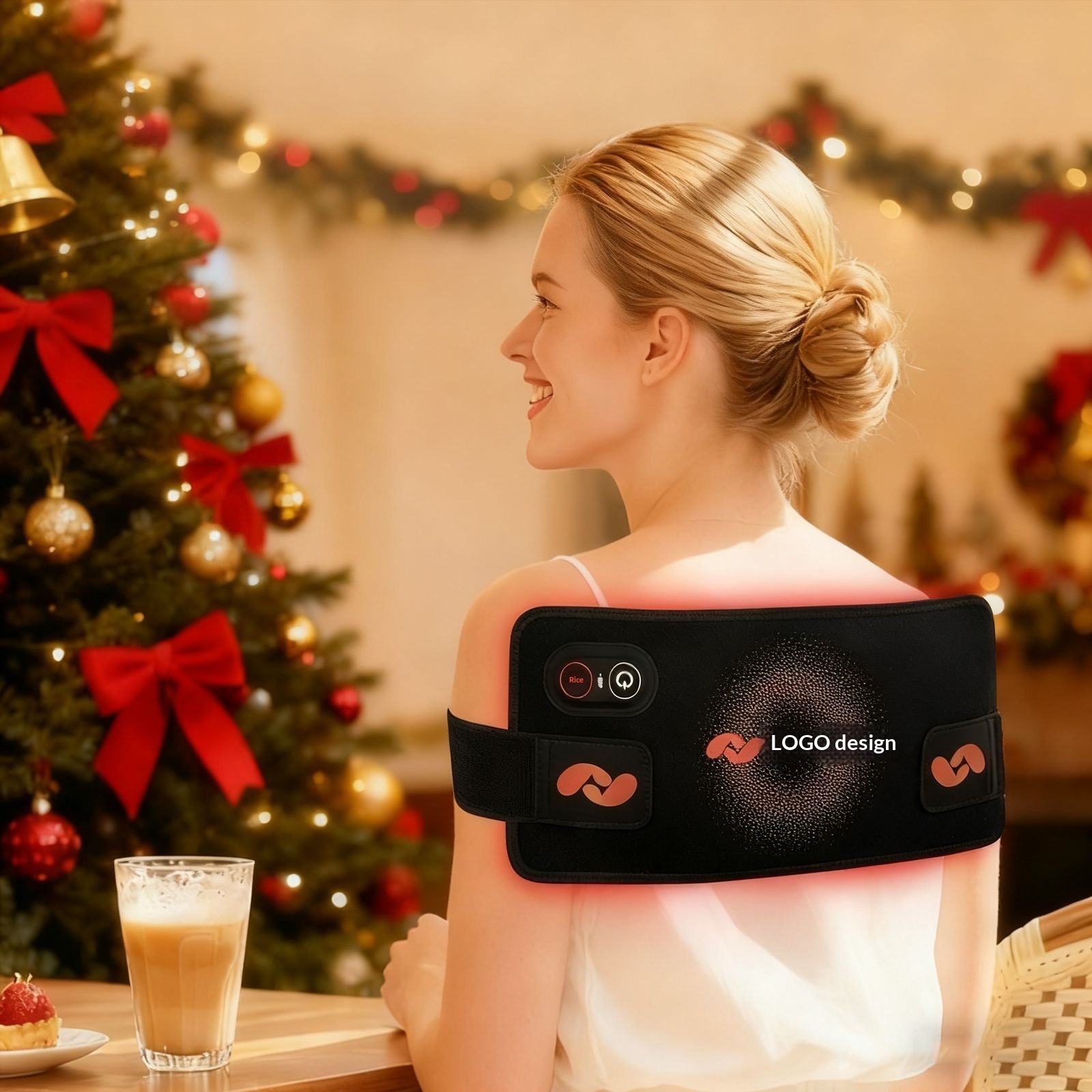 Small-size Red Light Pad Rechargeable 80 Lights Mini Home Use